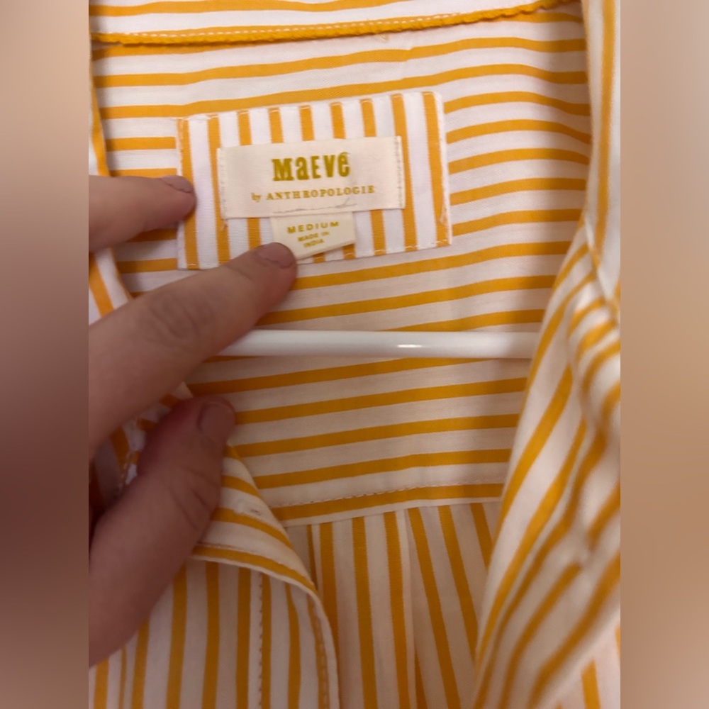 The Bennet Buttondown Shirt by Maeve Medium - Picture 8 of 8